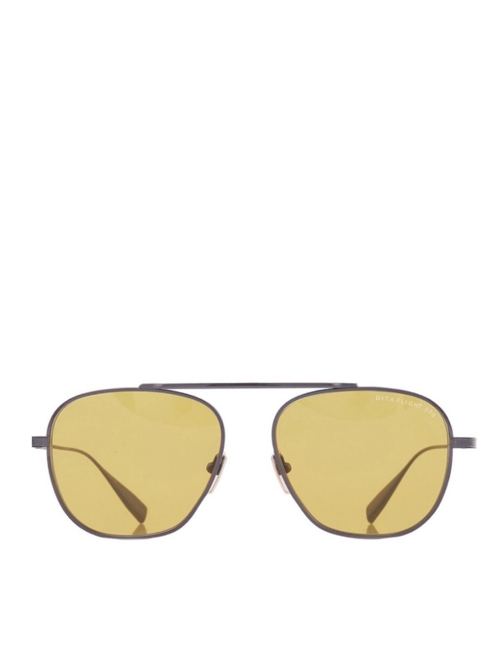 DITA Flight.009 Golden Lens Pilot Unisex Aviator Glasses (56-19-143 mm) [NWT]